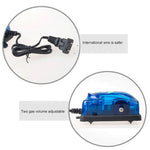 SOBO SB-348A 5W Double Outlets Adjustable Flow Aquarium Air Pump Fish Tank Oxygen Air Pump, 5W  Double Outlets