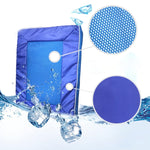 Summer Dog Pad Bed House Pet Cool Down Pad Detachable Dog Mat Cushion,Medium, Size:63*44*4cm, Size:63*44*4cm