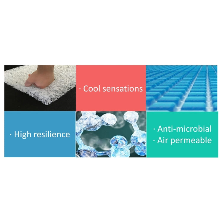 Summer Dog Pad Bed House Pet Cool Down Pad Detachable Dog Mat Cushion,Large, Size:73*46*4cm, Size:73*46*4cm