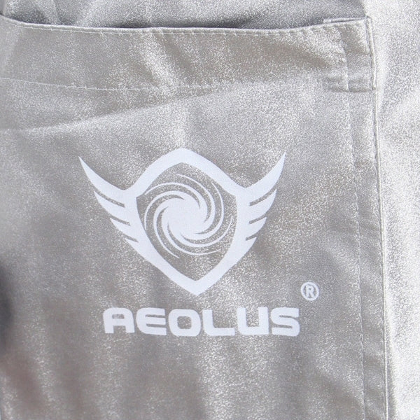 Sleeveless Pet Apron Beauty Gown Pet Grooming Beautician Smock Waterproof Clothing Pet Store Aprons,M, Length: 93cm, Size:M Color:Silver