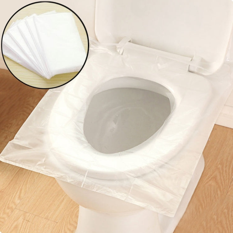 50 PCS Travel Disposable Toilet Seat Cover Mat Toilet Paper Pad, 50 PCS Toilet Seat Cover