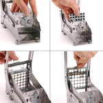 Stainless Steel Household Potato Chips Cutting Machine Potato Cutting Chipper, Potato Cutter