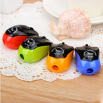 10 PCS Creative Mouse Style Pencil Sharpeners Mechanical Machine School Stationery Office Supplies, Random Color Delivery, Mouse Style