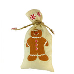 Christmas Scene Decoration Tableware Cover Christmas Creative Sackcloth Dishes Bags Gifts Bags, Random Style Delivery, Sackcloth Dishes Bag
