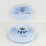 2 PCS Silicone Drain Stopper Deodorant Sink Bathtub Floor Drain Protector