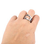 10pcs Ring Style Metal Beer Bottle & Can Opener, Inner Diameter: 2.2cm, 10pcs Ring Style