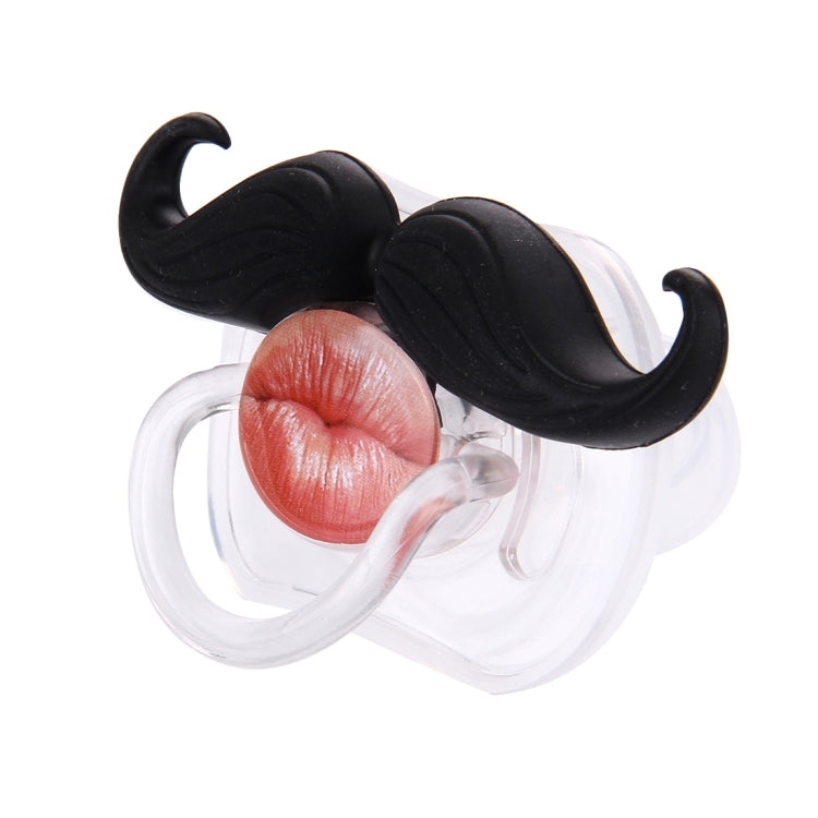 Funny Infant Mustache Baby Appease Nipple, Nipple 2