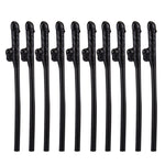 10 PCS Dicky Sipping Straw, Length: about 19cm, Dicky Sipping Straw(Black)