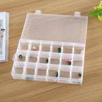 Plastic Organizer Container Storage Box Removable Grid Compartment for Jewelry Earring Fishing Hook Small Accessories, Size: Large, 36 Slots, 36 Slots