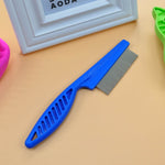 5 PCS Pet Cats Dogs Supplies Combs Fine Toothed Stainless Steel Needle Fleas Removal Combs, Length: 14cm, Length: 14cm, Blue, Length: 14cm, Purple, Length: 14cm, White