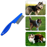 5 PCS Pet Cats Dogs Supplies Combs Fine Toothed Stainless Steel Needle Fleas Removal Combs, Length: 18.5cm, Length: 18.5cm, Blue, Length: 18.5cm, White