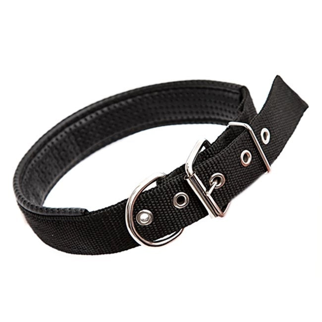 Foam Cotton  Polyester Pet Collars Pet Neck Strap Dog Neckband Cats Dogs Collars, 3.5cm x 57cm, 3.5cm x 57cm Black, 3.5cm x 57cm Red