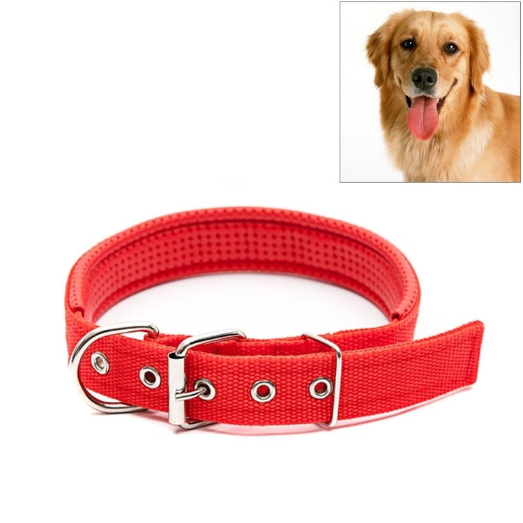 Foam Cotton  Polyester Pet Collars Pet Neck Strap Dog Neckband Cats Dogs Collars, 3.5cm x 57cm, 3.5cm x 57cm Black, 3.5cm x 57cm Red