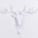 Creative Three-dimensional Multifunctional Deer Head Animal Decorative Hook Coat Hook Retro Clothes Hanging Creative Home Crafts, Random Style Delivery, Coat Hook