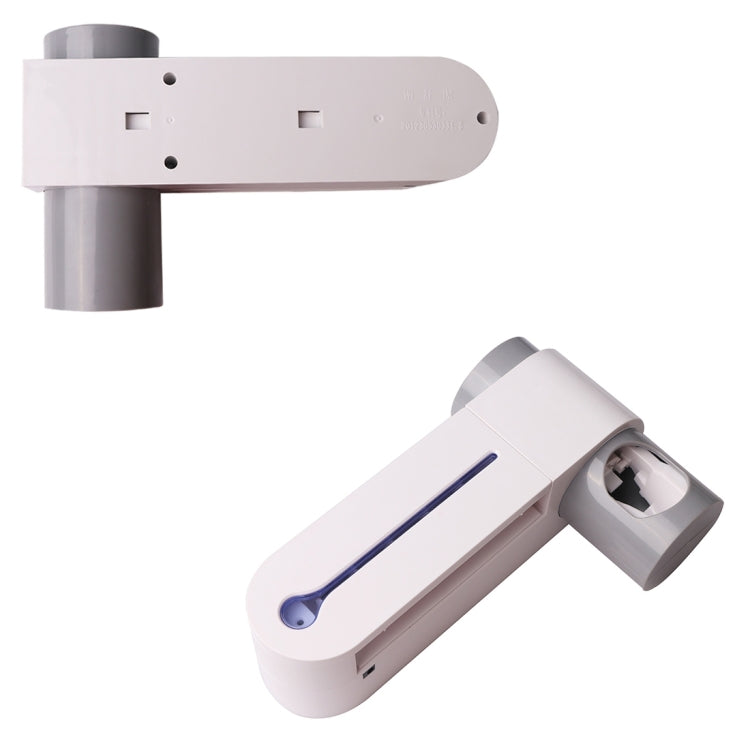 Automatic Toothpaste Dispenser Dental UV Ultraviolet Toothbrush Sterilizer Storage Holder