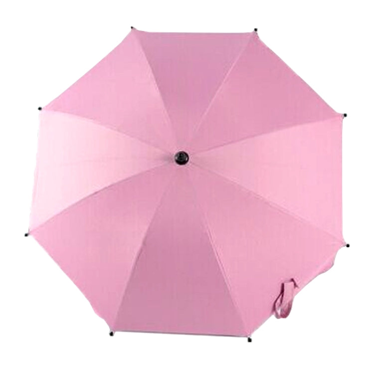 Adjustable Laciness Umbrella For Golf Carts, Baby Strollers/Prams And Wheelchairs To Provide Protection From Rain And The Sun, Azure, Pink, Orange Light, White