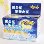 Fünfzackiger Stern – Hamsterbadewanne für Kleintiere mit abnehmbarer Belüftung, zufällige Farbauswahl, Stern-Hamsterbadewanne