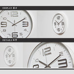 12 inch Creative Decorative Round Shape Living Room Simple Modern Quartz Wall Clock
