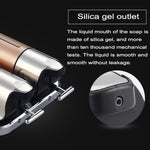 Dual Hotel Shower Manual Dispenser Wall Mounted Washing Liquid Shampoo Soap Bottle, Capacity: 1000ml, 1000ml/Black, 1000ml/Gold, 1000ml/Transparent, 1000ml/White, 1000ml/Dark Red, 1000ml/Silver