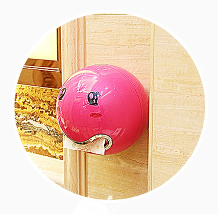 Creative Tryitgo Expressions Pattern Bathroom Waterproof Toilet Paper Tray Tissue Holder, Size: 16.5*18.5cm