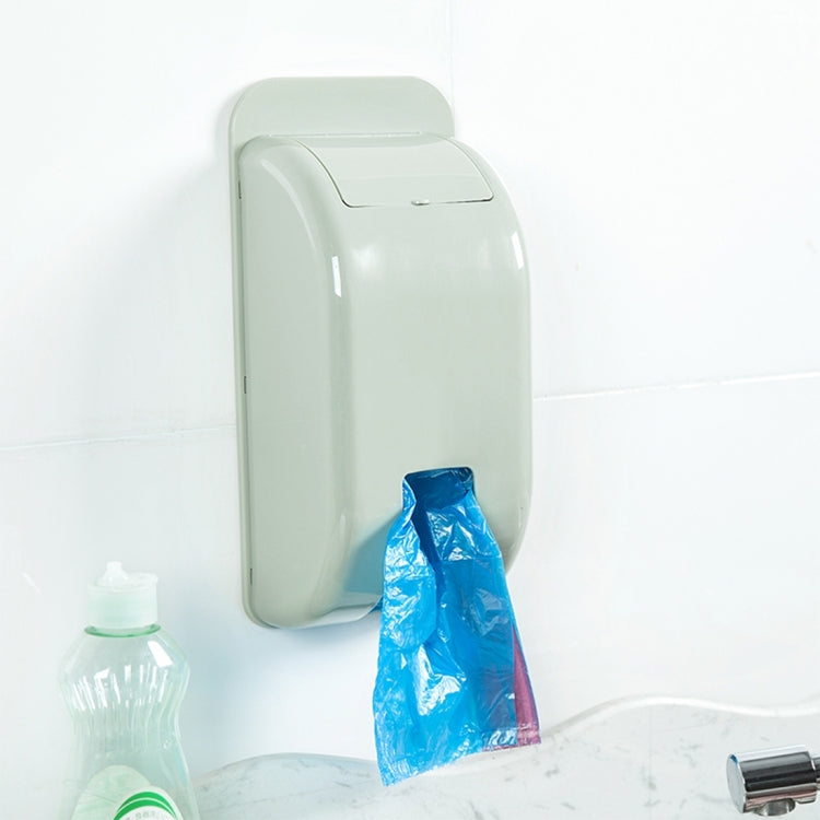 Wall Hanging Extraction Garbage Bag Storage Box, Size: 30.0 x 14.0 x 10.0cm, Random Color Delivery, Hanging Storage Box