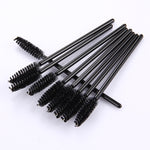 50 PCS Disposable Eyelash Brush Cosmetic Makeup Brushes Eyes Make Up Styling Tools