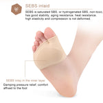 1 Pair Threaded Thumb Valgus Care Foot Forefoot Thickened Super Soft Thumb Protector, Size: L, Size: L