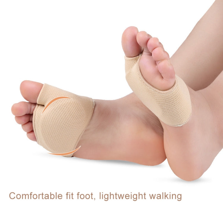 1 Pair Threaded Thumb Valgus Care Foot Forefoot Thickened Super Soft Thumb Protector, Size: L, Size: L