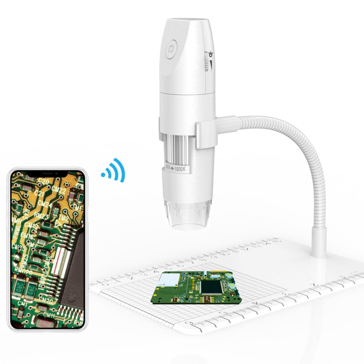 ميكروسكوب رقمي ذكي قابل للتعديل 316 50-1000X مع واي فاي USB