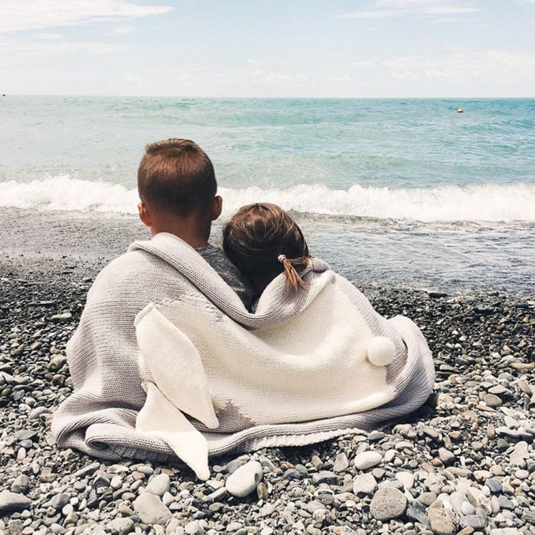 Rabbit Pattern Stereoscopic Ears Baby Knitted Blanket, Rabbit Pattern