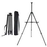 Portable Telescopic Metal Easel Tripod for Painting & Advertising Display, Metal Easel Tripod