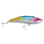 Color Coating Plastic Artificial Fishing Lures Fishing Topwater Floating Popper Lure Hit Water Waves Climb Fishing Bait with Hooks, Length: 7.5 cm, 7.5 cm