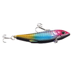 Color Coating Plastic Artificial Fishing Lures Fishing Topwater Floating Popper Lure Hit Water Waves Climb Fishing Bait with Hooks, Length: 7.5 cm, 7.5 cm
