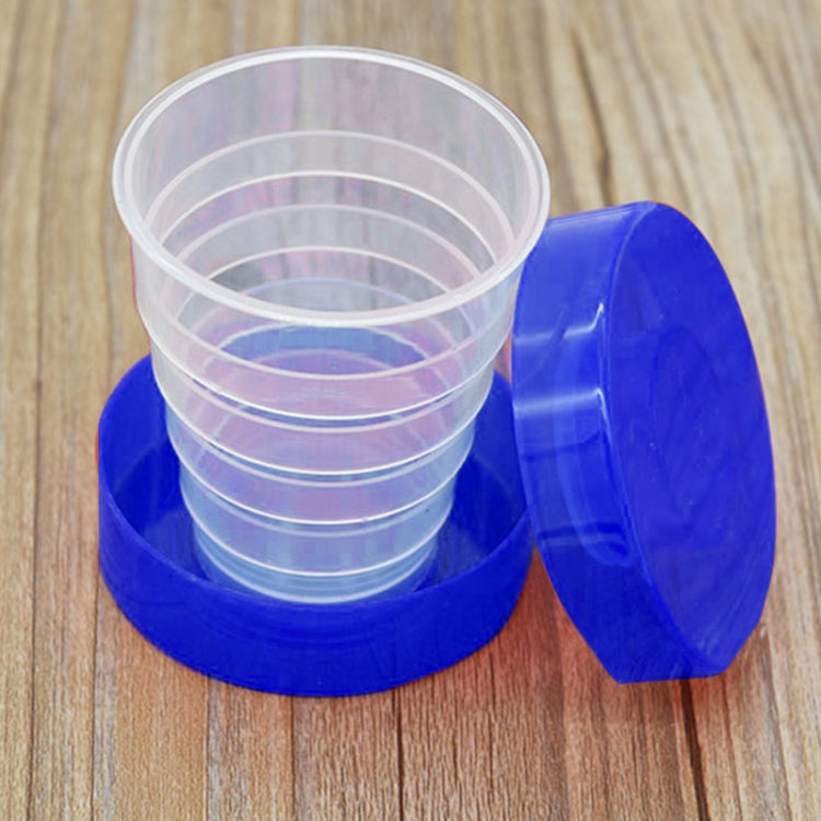 4 PCS 200ml Fashionable Outdoor Activity Using Plastic Portabel Folding Dringking Cup, 200ml