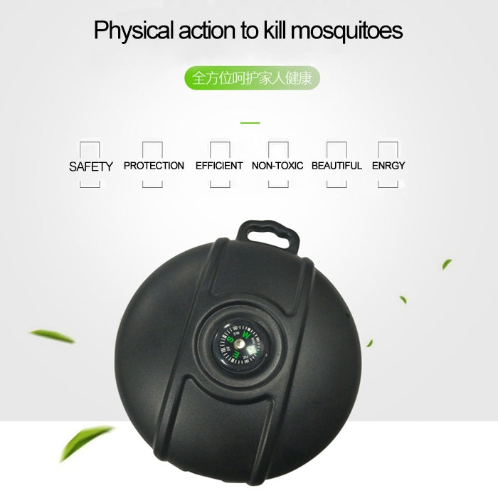 Q3 Outdoor Portable Solar Pest Control Insect Bugs Ultrasonic Mosquito Repellent Repeller Killer with Compass Function, Mosquito Repellent