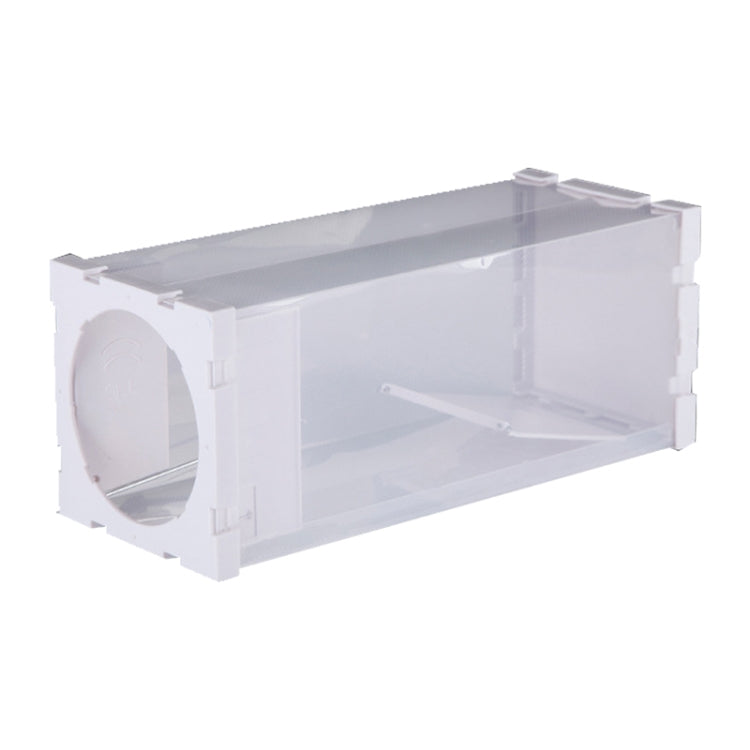 Door Humane Animal Live Cage, Rat, Mouse and More Small Rodents PP Material Transparent Cage Trap, Door Humane Animal Live Cage