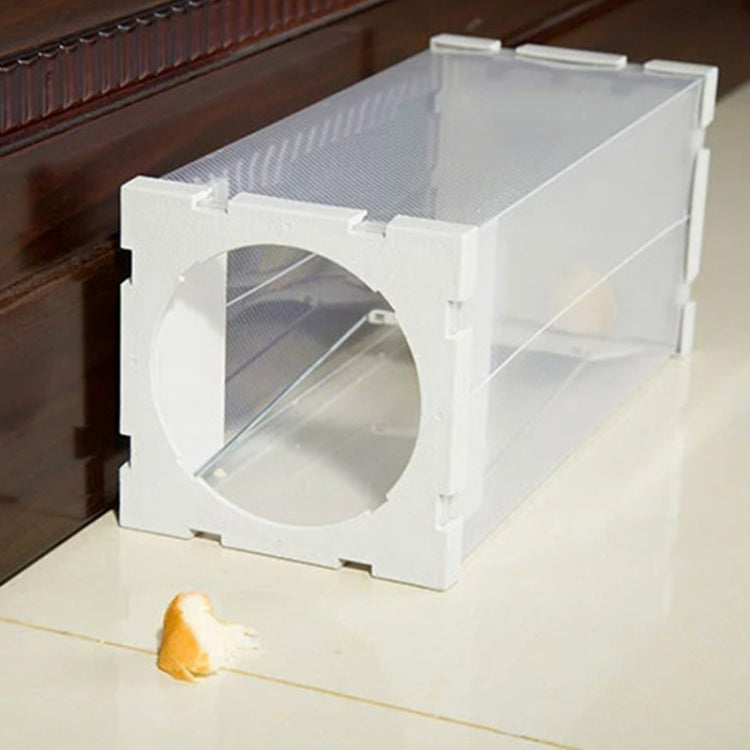 Door Humane Animal Live Cage, Rat, Mouse and More Small Rodents PP Material Transparent Cage Trap, Door Humane Animal Live Cage