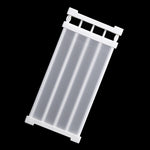 Wardrobe Storage Layered Baffle Cabinet Shelf Dormitory Partition Cupboard Partition Board, Width: 24cm, Stretch Range: 30-40cm, Stretch Range:30-40cm