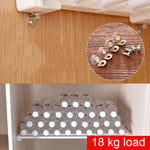 Wardrobe Storage Layered Baffle Cabinet Shelf Dormitory Partition Cupboard Partition Board, Width: 24cm, Stretch Range: 50-80cm, Stretch Range:50-80cm