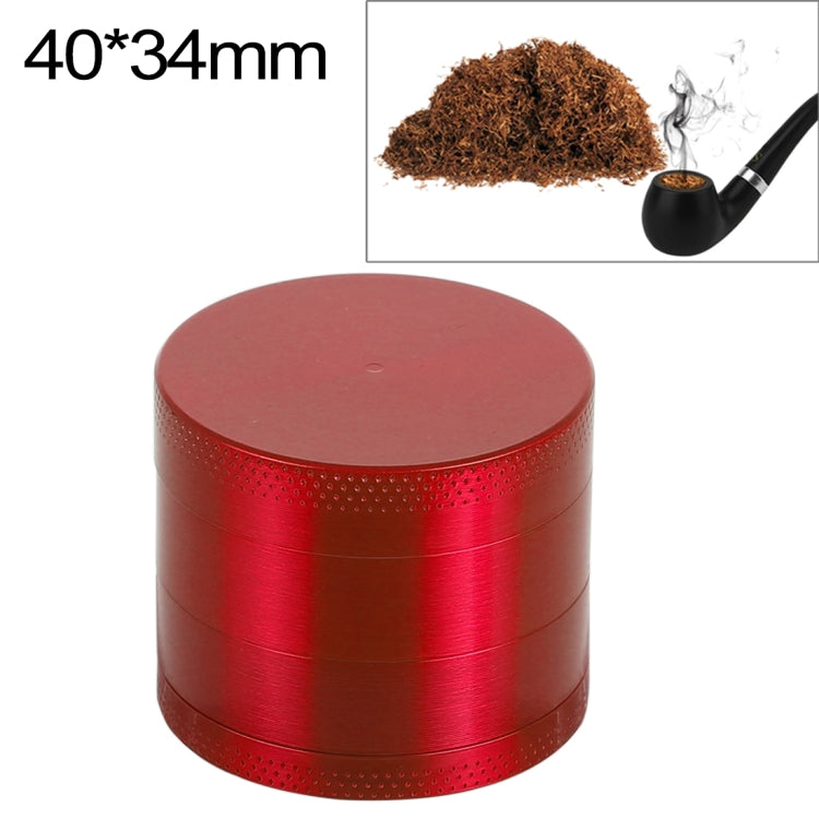 Mini 4-layer 40mm Zinc Alloy Herb Tobacco Cigarette Grinder
