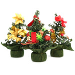 Mini Christmas Trees Xmas Decorations, Size: 20 * 18cm, 20cm