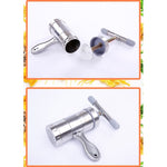 Household Stainless Steel Manual Pasta Machine Hand Pressure Noodle Machine Noodle Maker with 5 Models, Pressure Noodle Maker