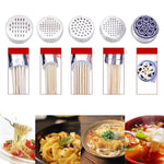 Household Stainless Steel Manual Pasta Machine Hand Pressure Noodle Machine Noodle Maker with 5 Models, Pressure Noodle Maker