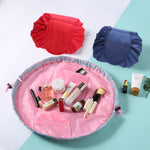 Travel Large Volume Drawstring Bag Cosmetic Sundries Storage Bag, Light Grey, Light Pink, Mint Green, Navy Blue, Beige, Red, Black, Dark Gray, Pink, Gray Blue