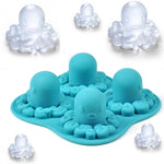 Adorable Octopus Mold Silicone Ice Cube Tools Ice Cream Cube Tray / Ice Mold, Octopus Shape