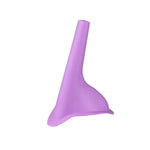 Portable Female Women Urinal Urination Toilet Silicone Urine Pee Device Funnel Camping Travel, Random Color Delivery, Toilet Emergency Tools