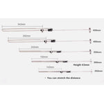 Telescopic Rail Pull-Out Wardrobe Clothes Hanger(25cm), 25cm