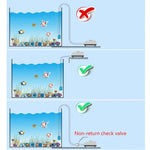 RS-390 220V 5W Double Outlets Adjustable Flow Silent Aquarium Air Pump Fish Tank Oxygen Air Pump, 5W