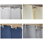 Thickening Waterproof And Mildew Curtain Honeycomb Texture Polyester Cloth Shower Curtain Bathroom Curtains,Size:120*180cm, Size:120*180cm