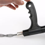 5m Metal Head kitchen Toilet Sewer Blockage Hand Tool Pipe Dredger Drains Dredge Pipes Sewer Sink Cleaning Clogs, Blockage Hand Tool Pipe